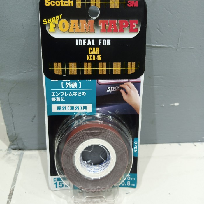 

Jualan 3M Super Strong Scotch Double Tape Untuk Permukaan Mobil Terlaris