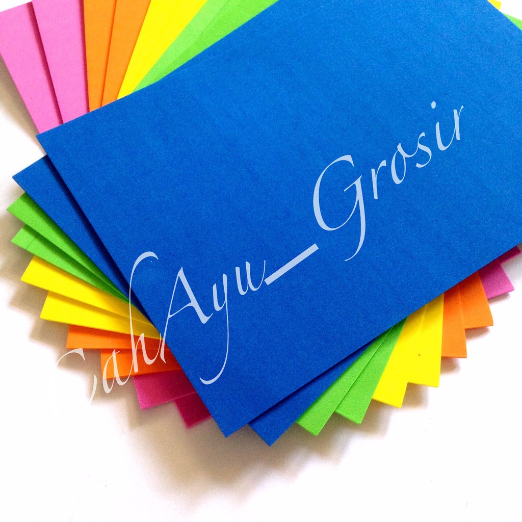 Kertas Eva Foam Paper - Kids Arts & Crafts Handmade Creative Paper