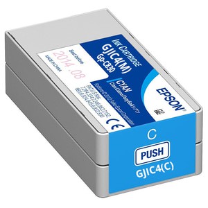 EPSON Cyan Inkjet Cartridge GJIC4(C) [C13S020560]