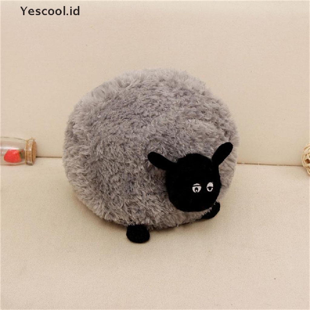 【Yescool】 White/Gray Sheep Character Stuffed Soft Plush Toys Kids Baby Toy Or Cushion .