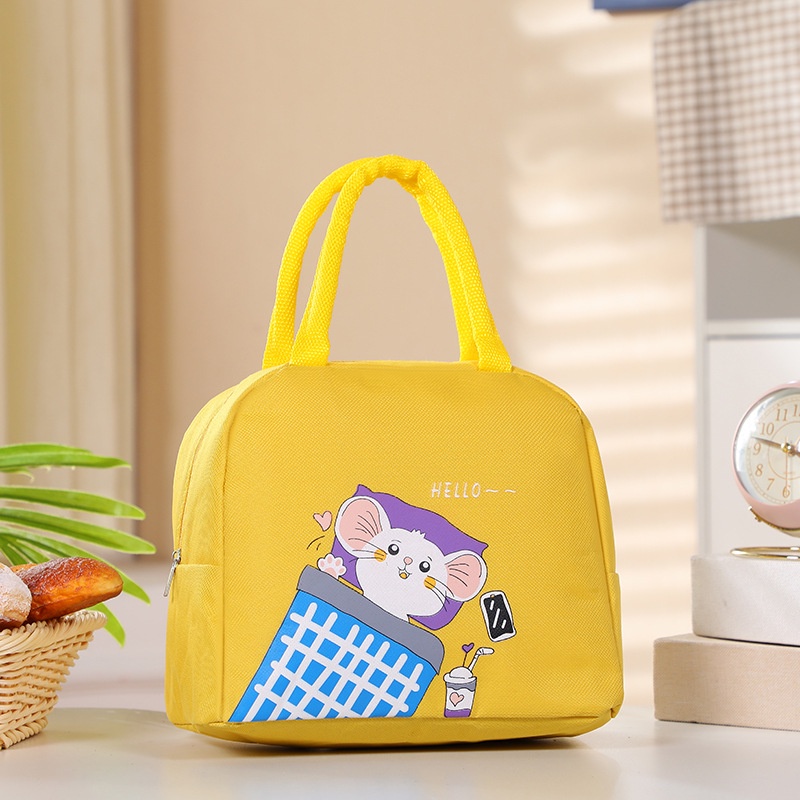 Tas Bekal Karakter/Iconic Insulated Lunch Bag Cooler WAJAH KARTUN -Tas Bekal Makan -KT07