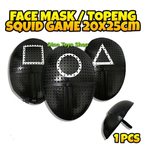 TOPENG Squid Game Mask TOPENG ANAK SQUID GAME