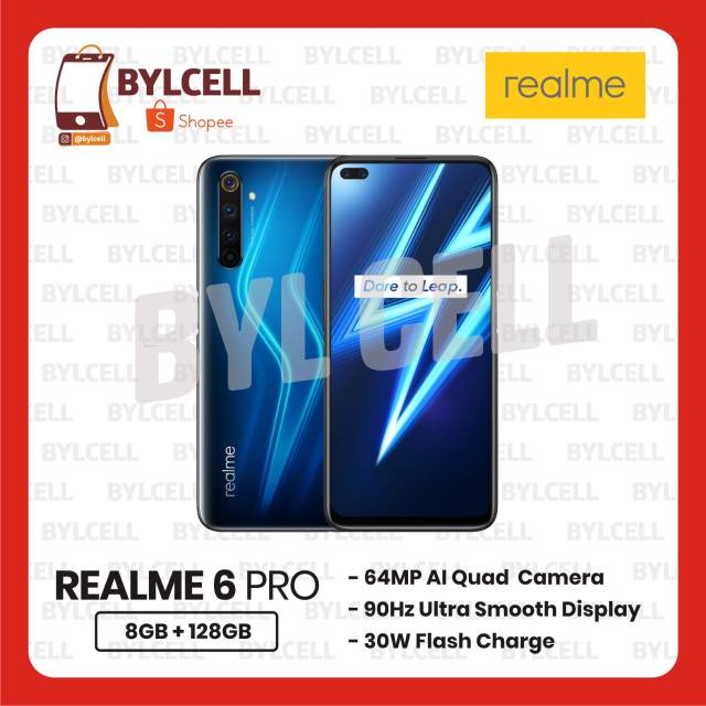 Realme 6 Pro Ram 8Gb Internal 128Gb Garansi Resmi Warna Random