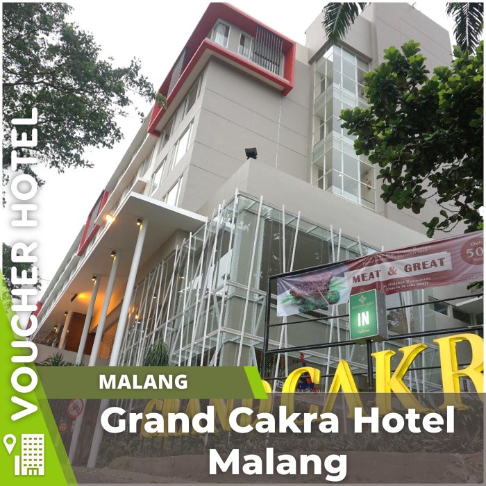 Grand Cakra Hotel Malang  Voucher Hotel Murah