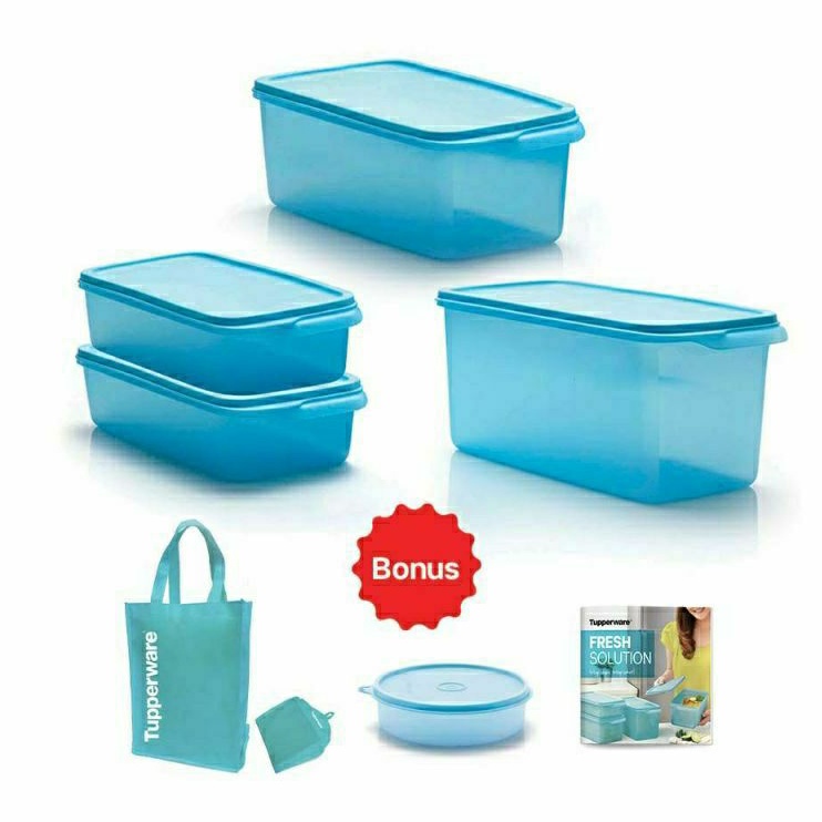 

Tupperware 6pcs Freshia Collection Set Toples