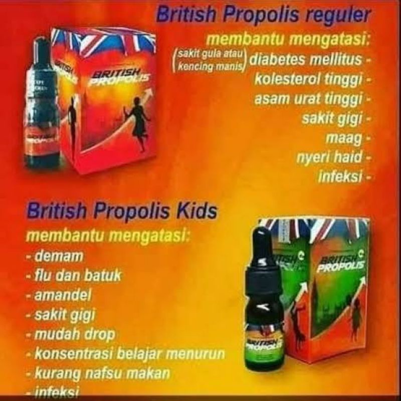 BP British Propolish Dewasa dan Anak anak