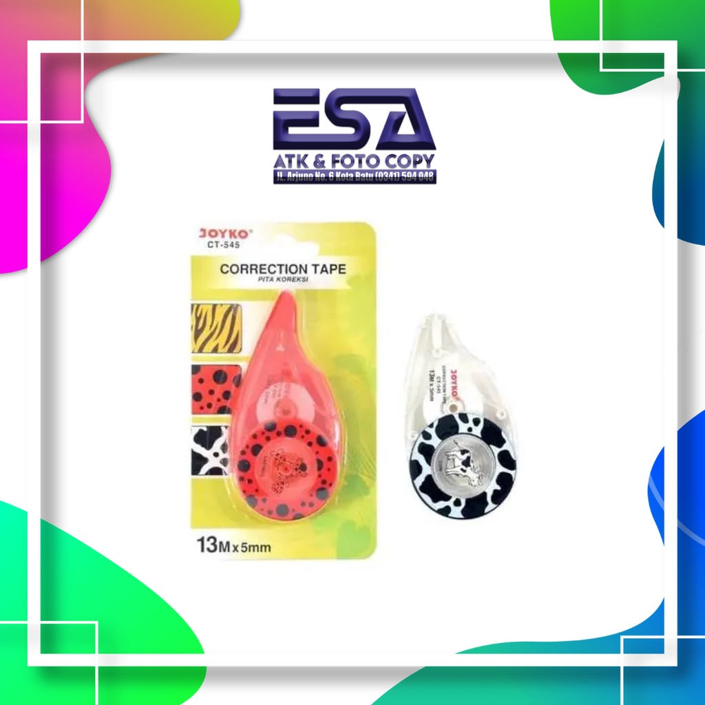 

Correction Tape Penghapus Joyko CT 545