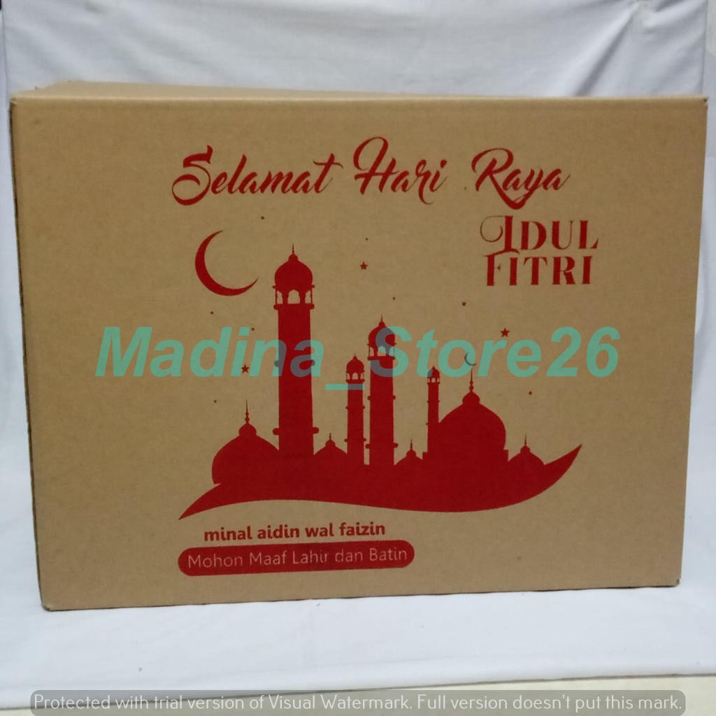 

TERMURAH !!! Kardus Idul Fitri / Kardus Lebaran / Kardus Parcel / 1 warna (30x30x40) 10pcs