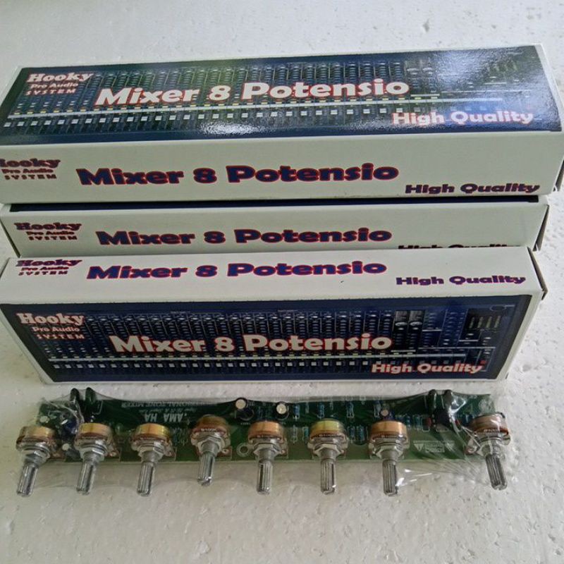 Kit mixer 8 potensio YAMAHA HOOKY Pro Audio
