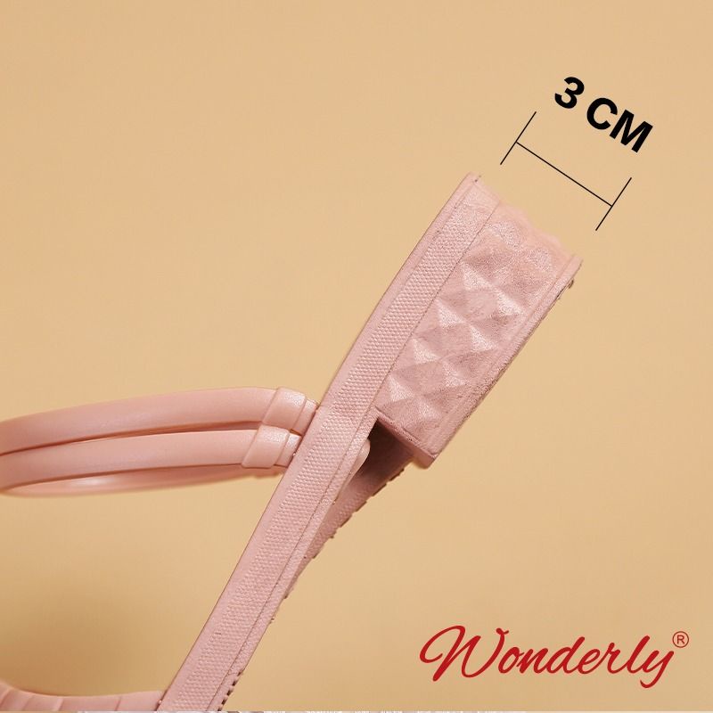 713-2 [WONDERLY] Sandal Wedges Jelly Wanita | Sendal Selop Karet | Sepatu Tali Kepang | Sepatu Tali Rajut | Sandal Kondangan | Sandal Wedges Kondangan