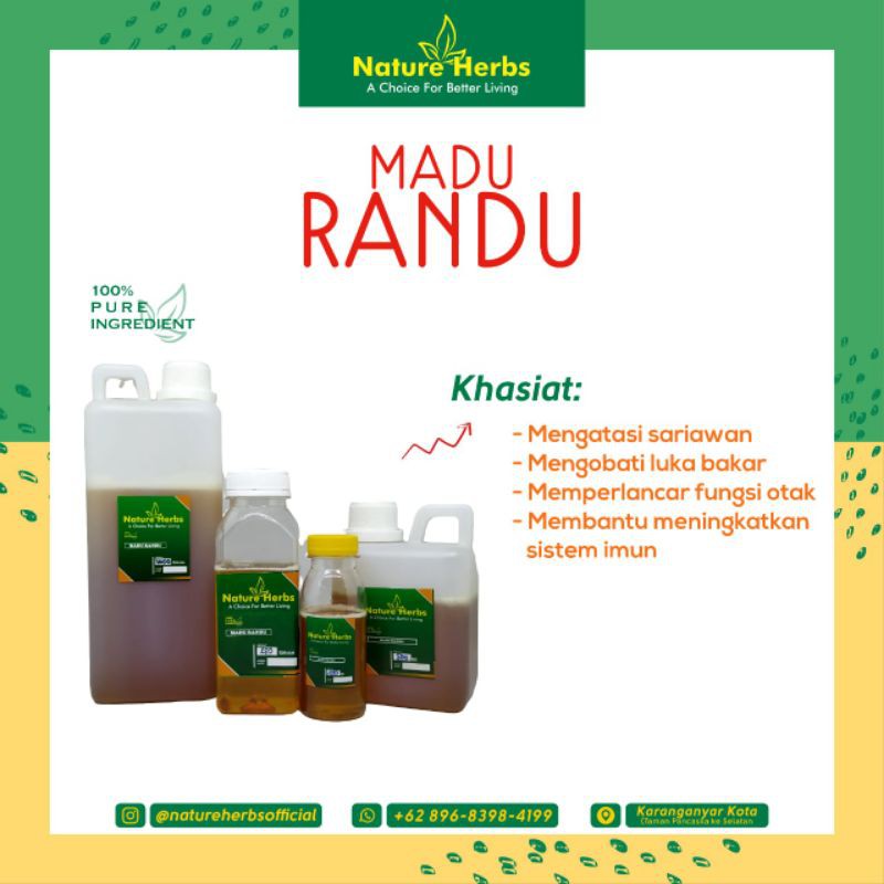 

Madu Randu Original