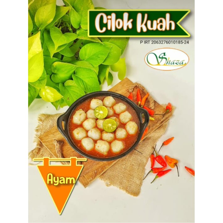 

CILOK KUAH AYAM SHAZA FROZEN FOOD MAKANAN BEKU ISI 15pcs