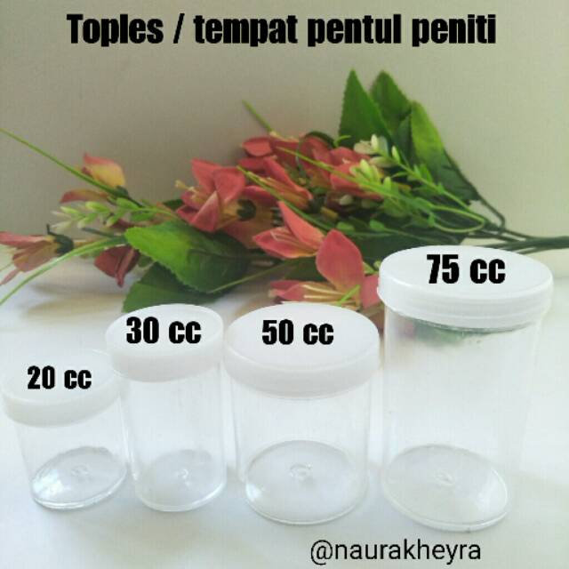 3 pc Toples ukuran  20 30 50 cc