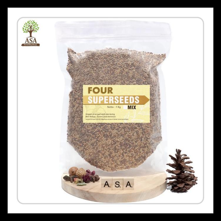 

NEW! FOUR SUPERSEEDS MIX 1 KG MURAH