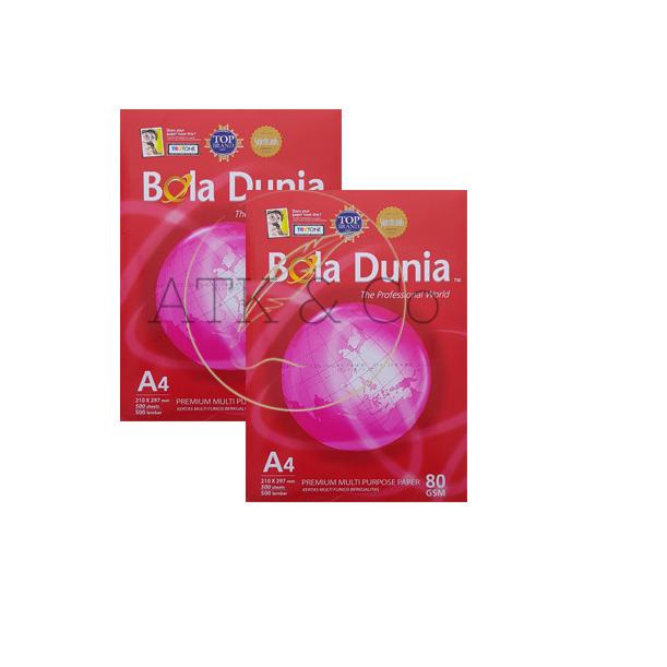 

★ Kertas HVS A4 80gr Bola Dunia ➩