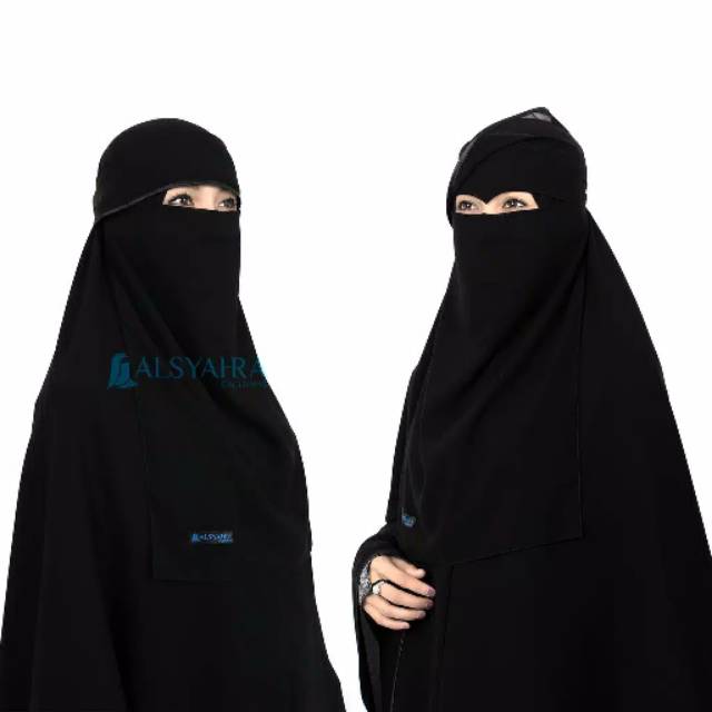 Flap Niqab Bandana Poni Style Bisban