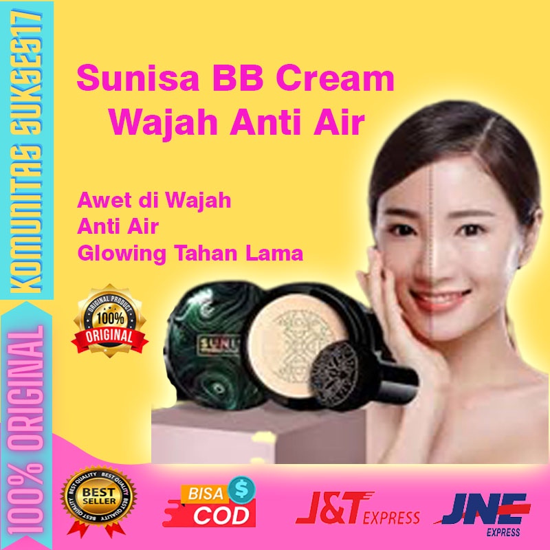 Bedak Sunisa Anak Perempuan Tahan Lama Jerawat dan Bruntusan Untuk Remaja Collagen Colagen Kolagen I