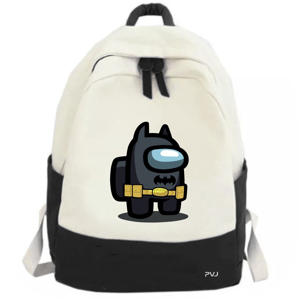 PVJ Tas Anak Batman Karakter Ransel Sekolah SD Kids Backpack School