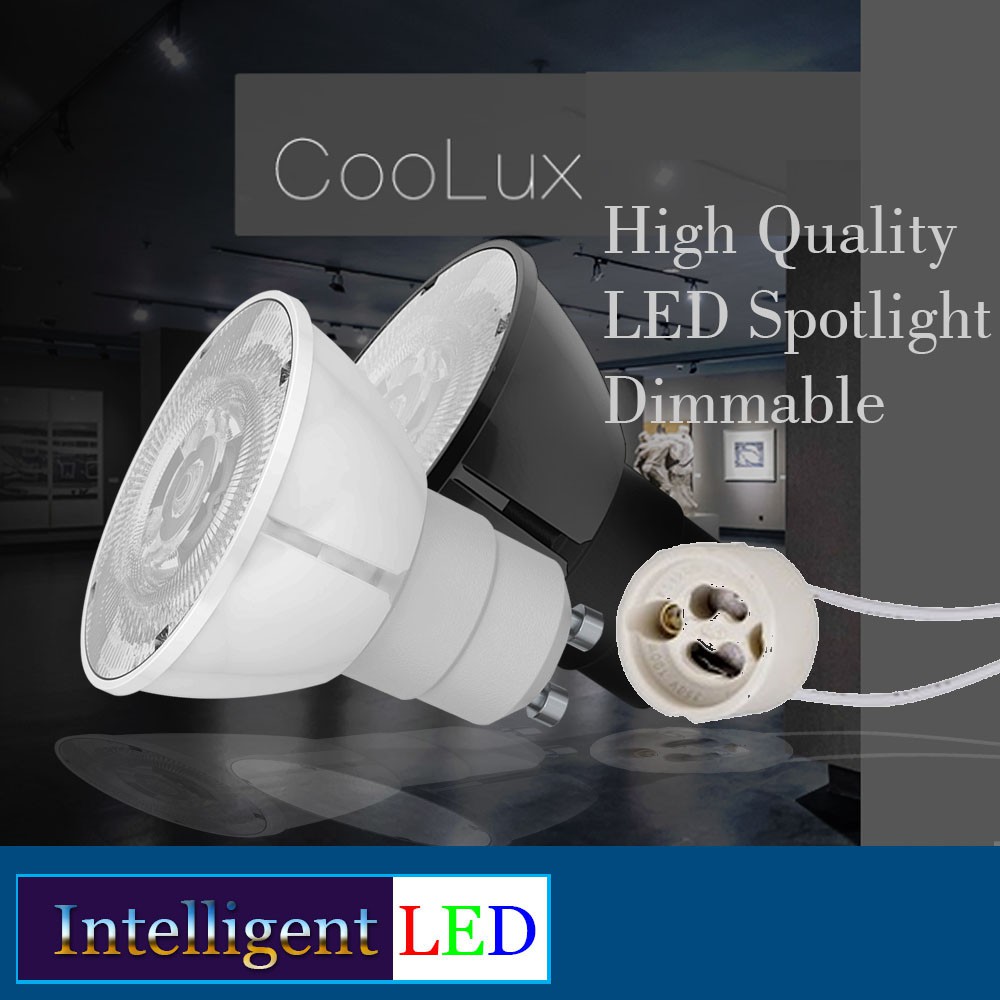 LED Spotlight 6.5W GU10 AC220V 90Ra 2.700K 600lm Dimmable