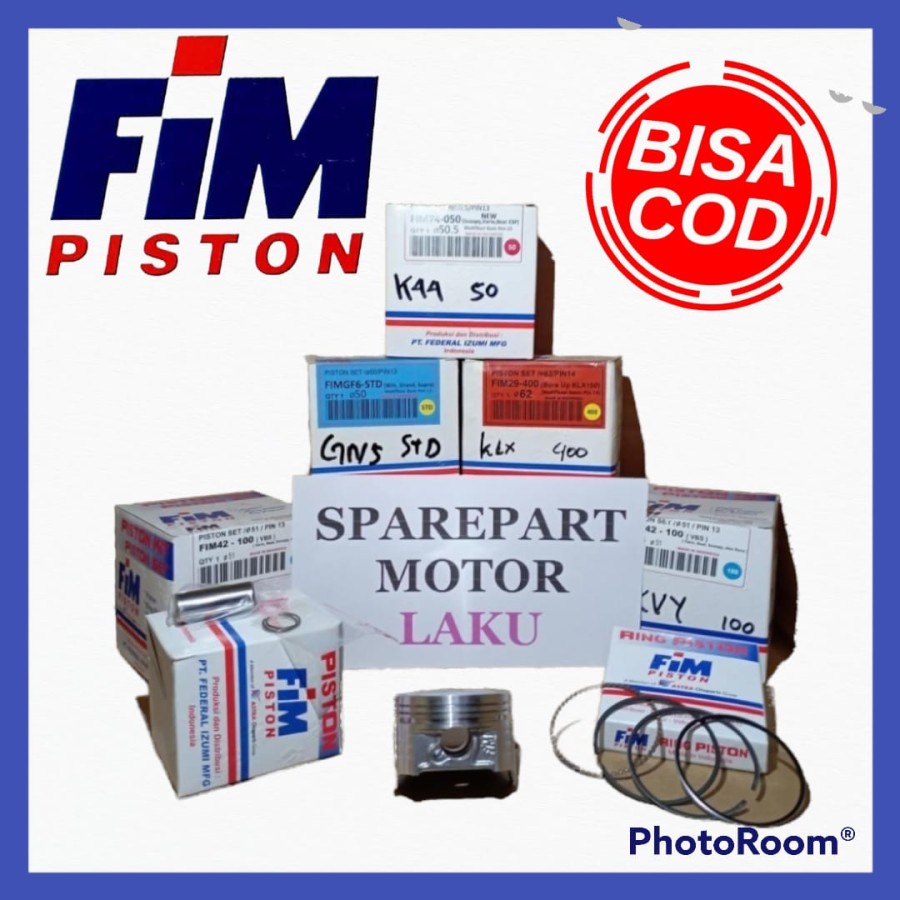 piston kit / seher paket K59 Vario 150 fi FIM oversize std 50 100