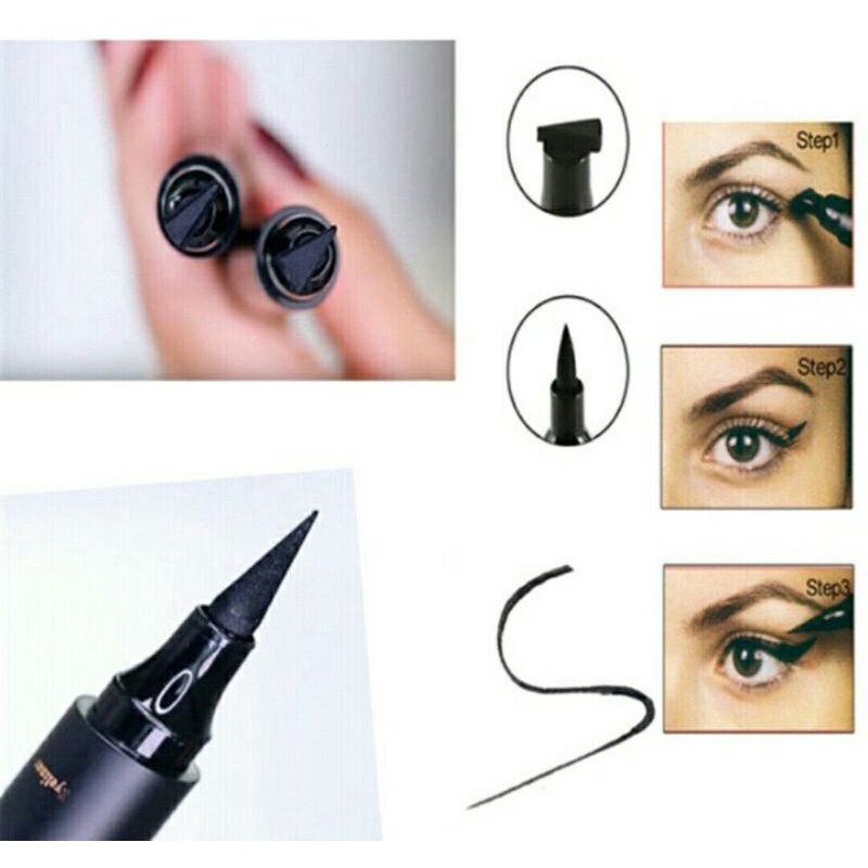 Eyeliner Stamp 2 sisi waterproof