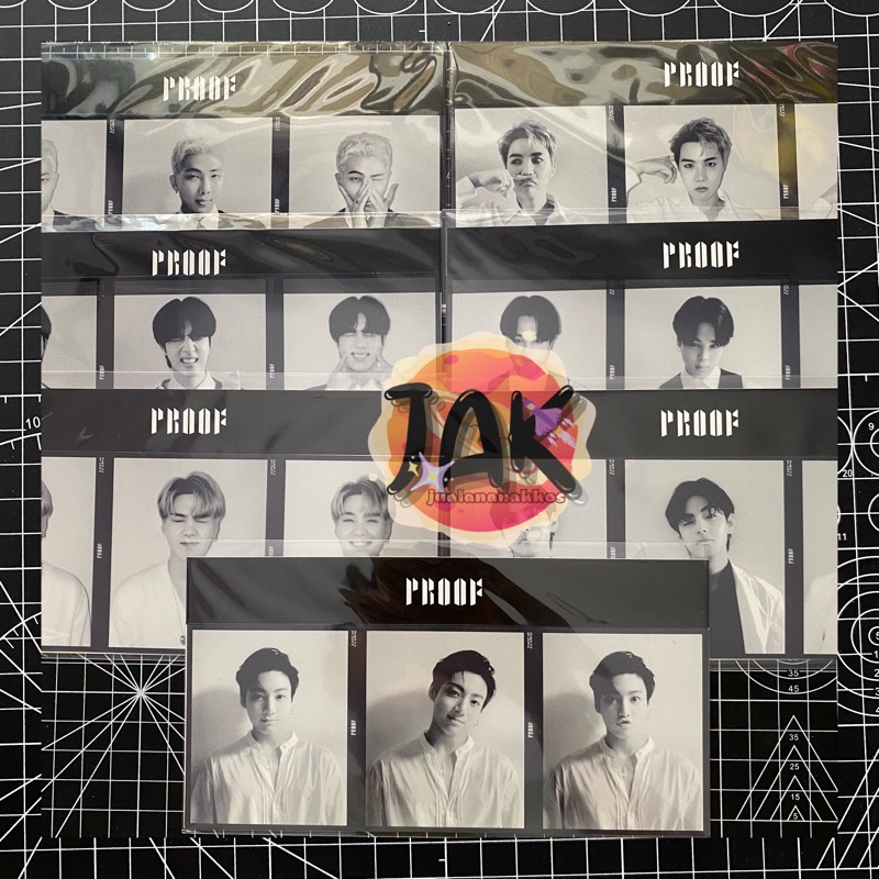 Ready - BTS POB Album Proof Triptych Official RM Namjoon Jin Suga Yoongi Jimin V Taehyung Jungkook