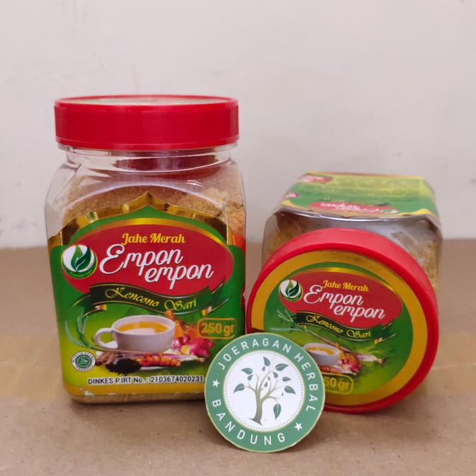 

Ready Stock] Jahe Merah Empon Empon 250Gr Kencono Sari Emponempon