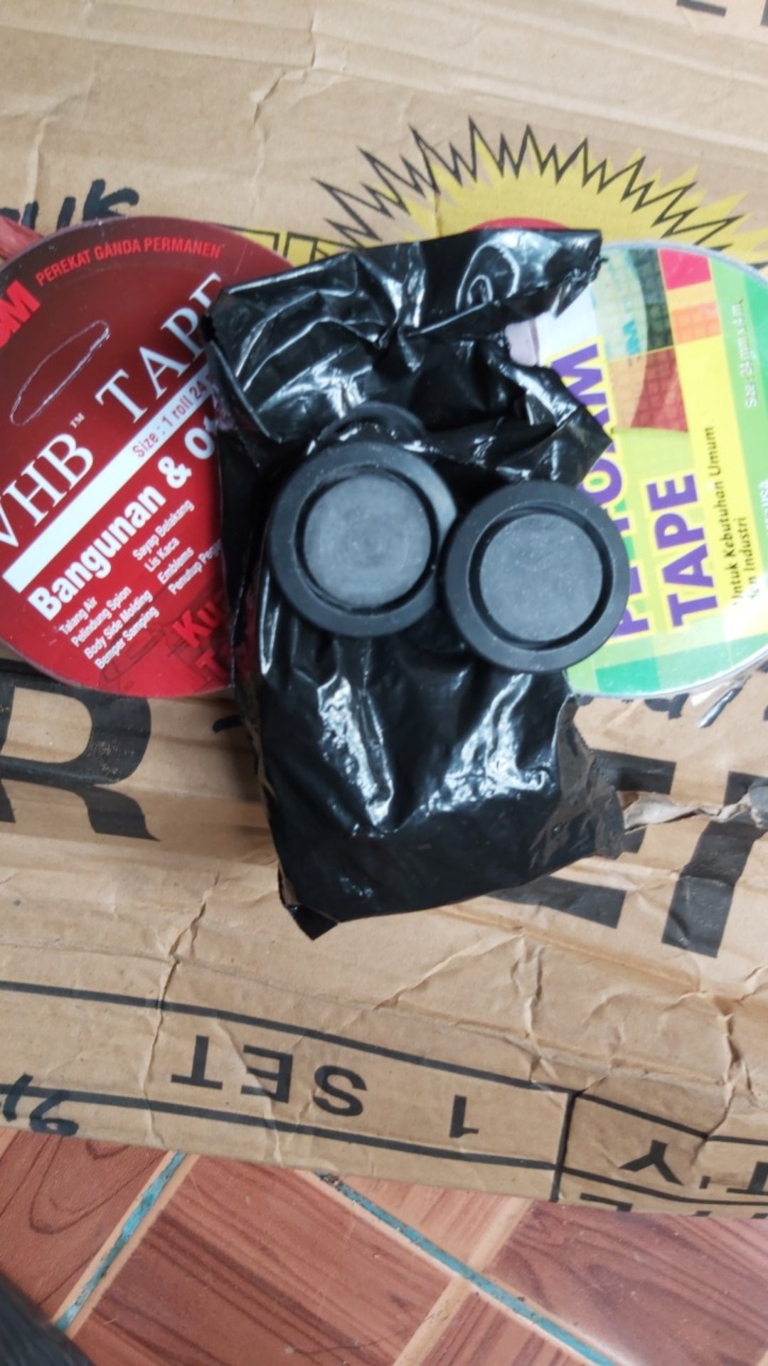 Karet Cover Tutup Lubang Panel 37mm +