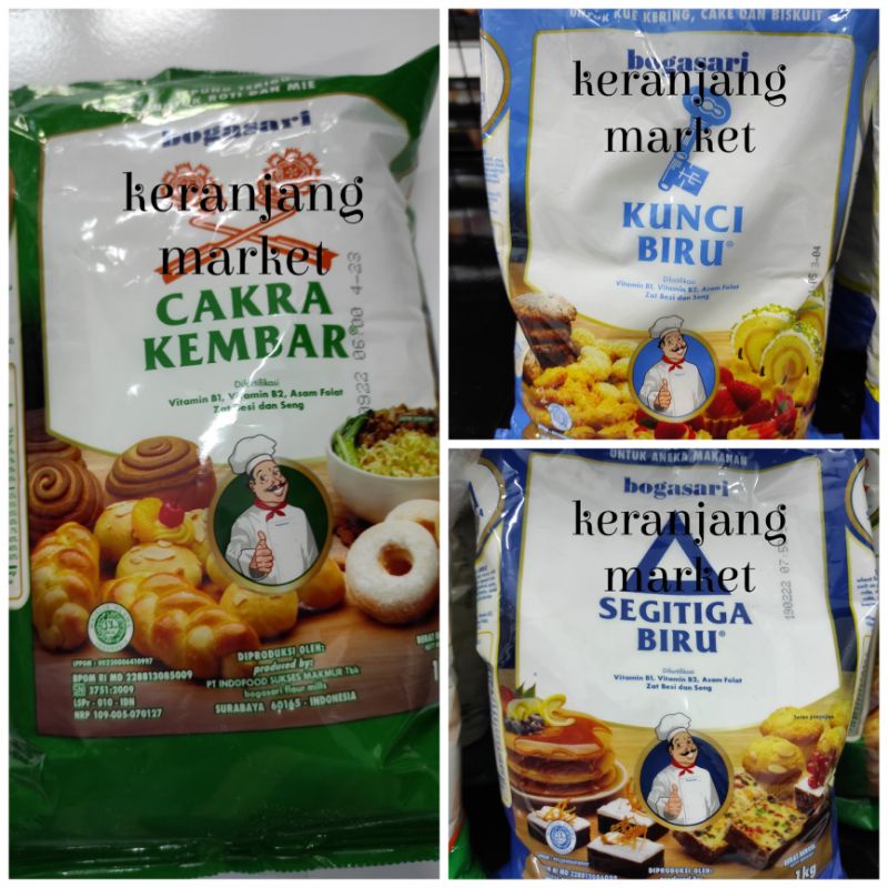 

keranjangmarket bogasari tepung terigu 1 kg