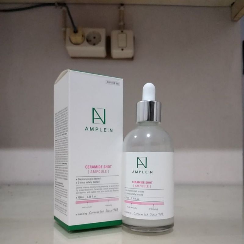 Preloved Ample N Ceramide Ampoule Full Size 100ml (baca deskripsi)