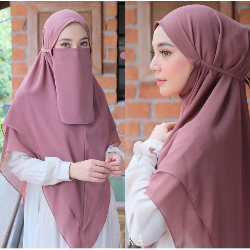 BERGO MARYAM DUA LAYER CERUTY BABY DOLL PREMIUM