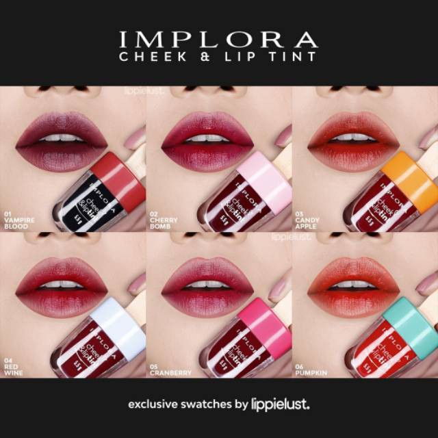 NAJMIA - Implora Lip tint origional/Implora murah/implora harga grosir/original implora
