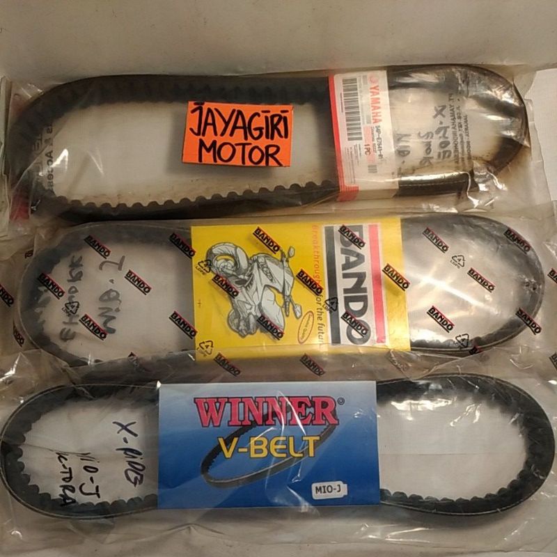 Vanbelt Mio J XRide Fino FI 54P E7461 Injection Soul Gt 114 Fanbelt Vanbel Fanbel V-Belt VBelt Yamah