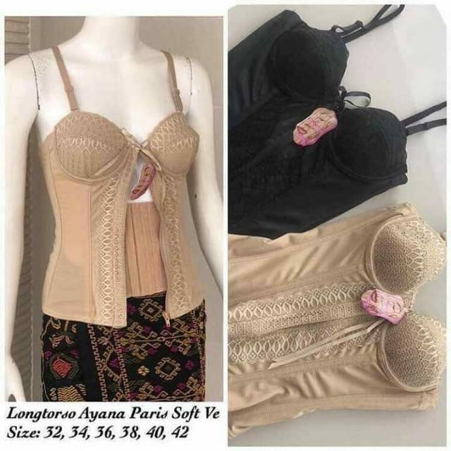 (COD) Longtorso Ayana Paris Soft Ve Original | Kemben daleman Kebaya