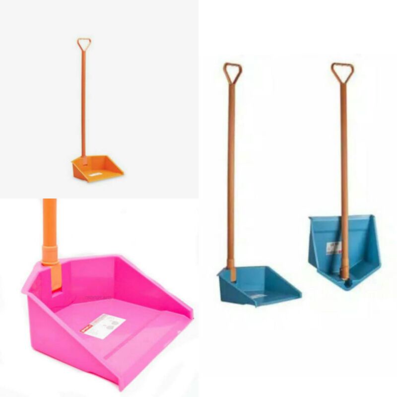 Pengki plastik warna beta Lion star / serokan sampah lion star