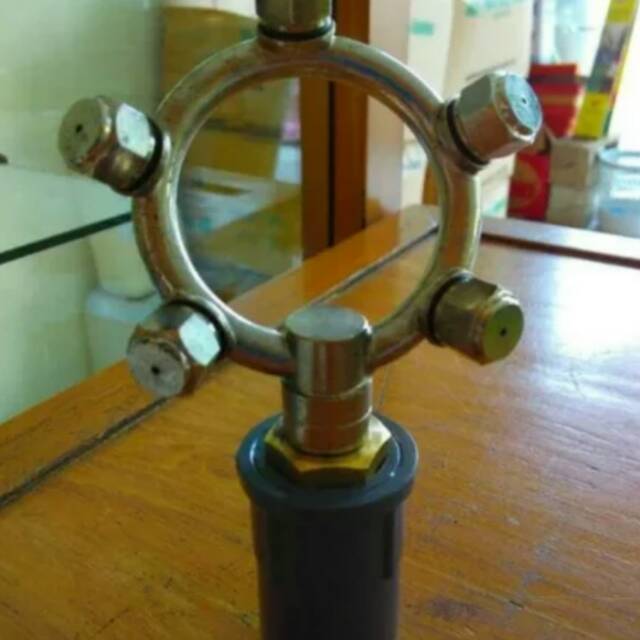 nozzle embun kabut mata 5 lingkar stainless