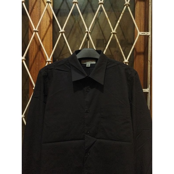 kemeja hitam polos uniqlo second original kemeja kasual pria murah terlaris