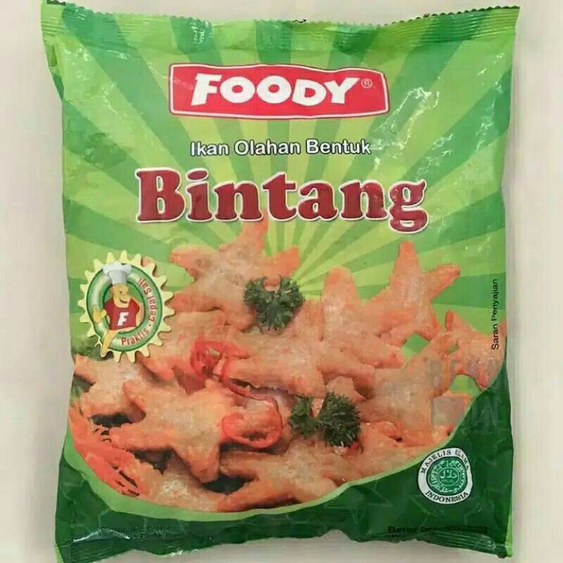 

Foody Ikan Olahan Bentuk Bintang 500gr - Frozen Food