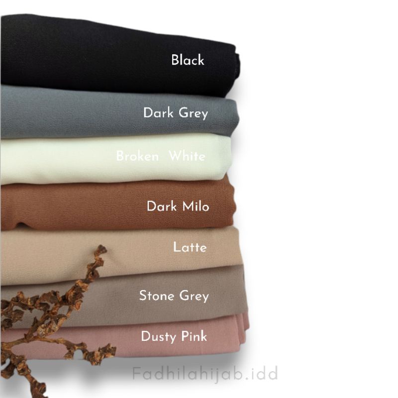 HIJAB KERUDUNG SIMPLE JILBAB PASMINA INSTAN MALAY MALAYSIA TALI BELAKANG