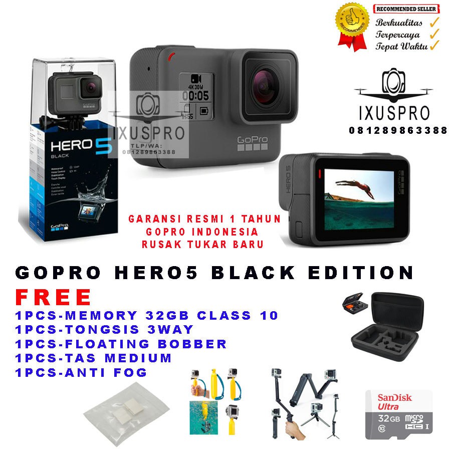 GOPRO HERO 5 / GOPRO HERO5 BLACK EDITION / GO PRO HERO 5 BLACK