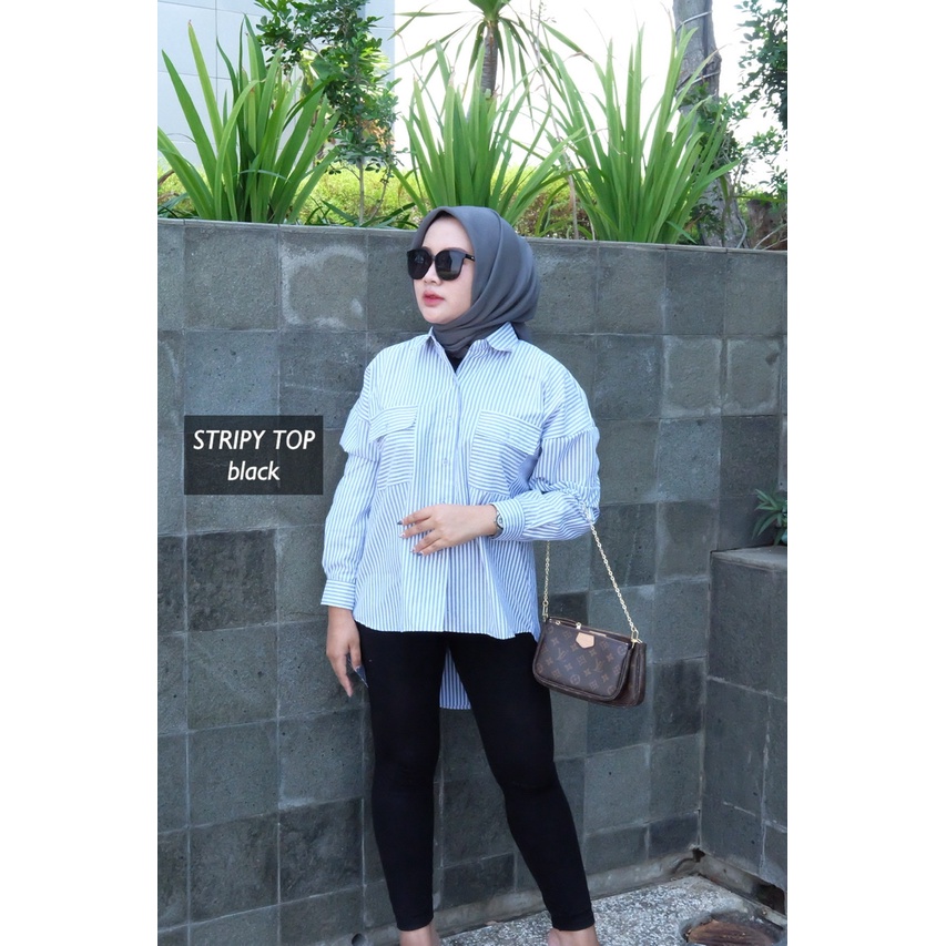 STRIPY TOP KEMEJA