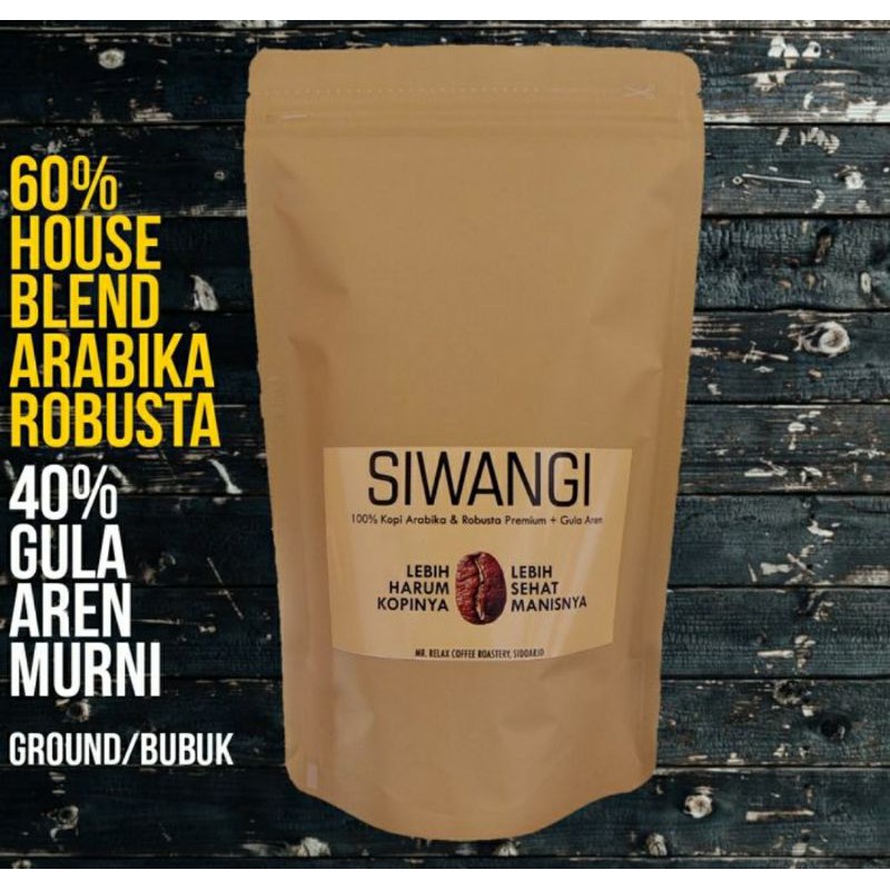 

Kopi bubuk dan Gula Aren SIWANGI 250gr