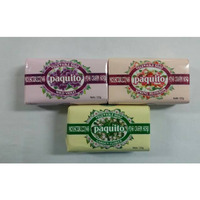 Paquito Vegetable Soap 120 gr