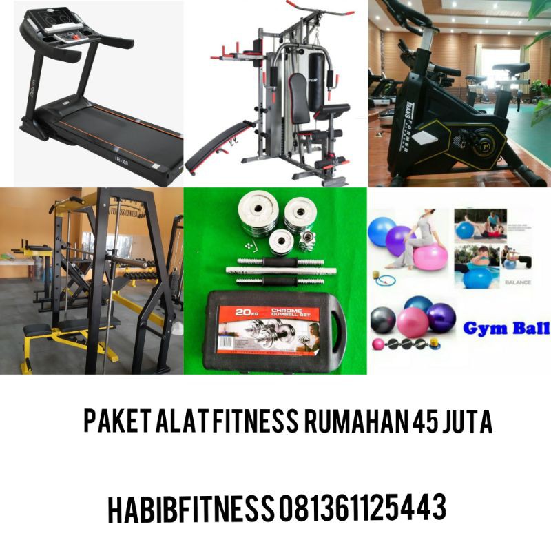 Promo Paketan Alat Fitness Rumahan
