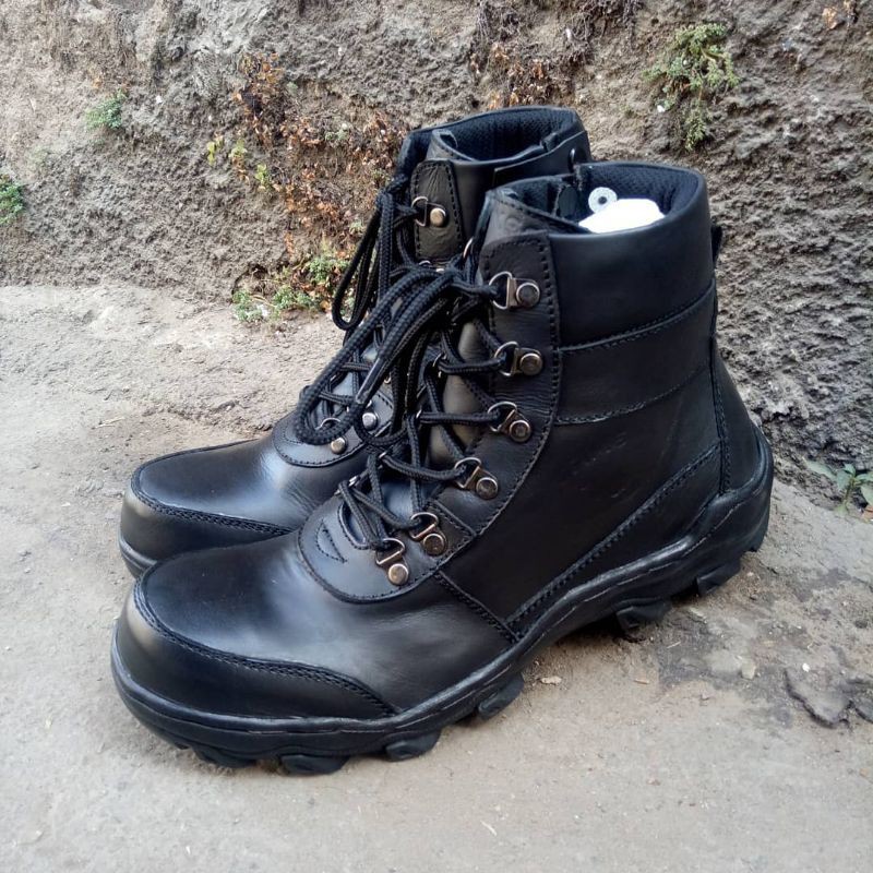 Sepatu Safety Kulit Asli | Sepatu Safety Ujung Besi