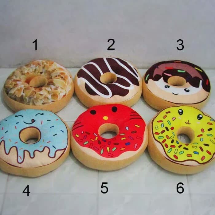 

BANTAL DONAT , DONUT PILLOW SOUVENIR KADO TERMURAH Terbaru