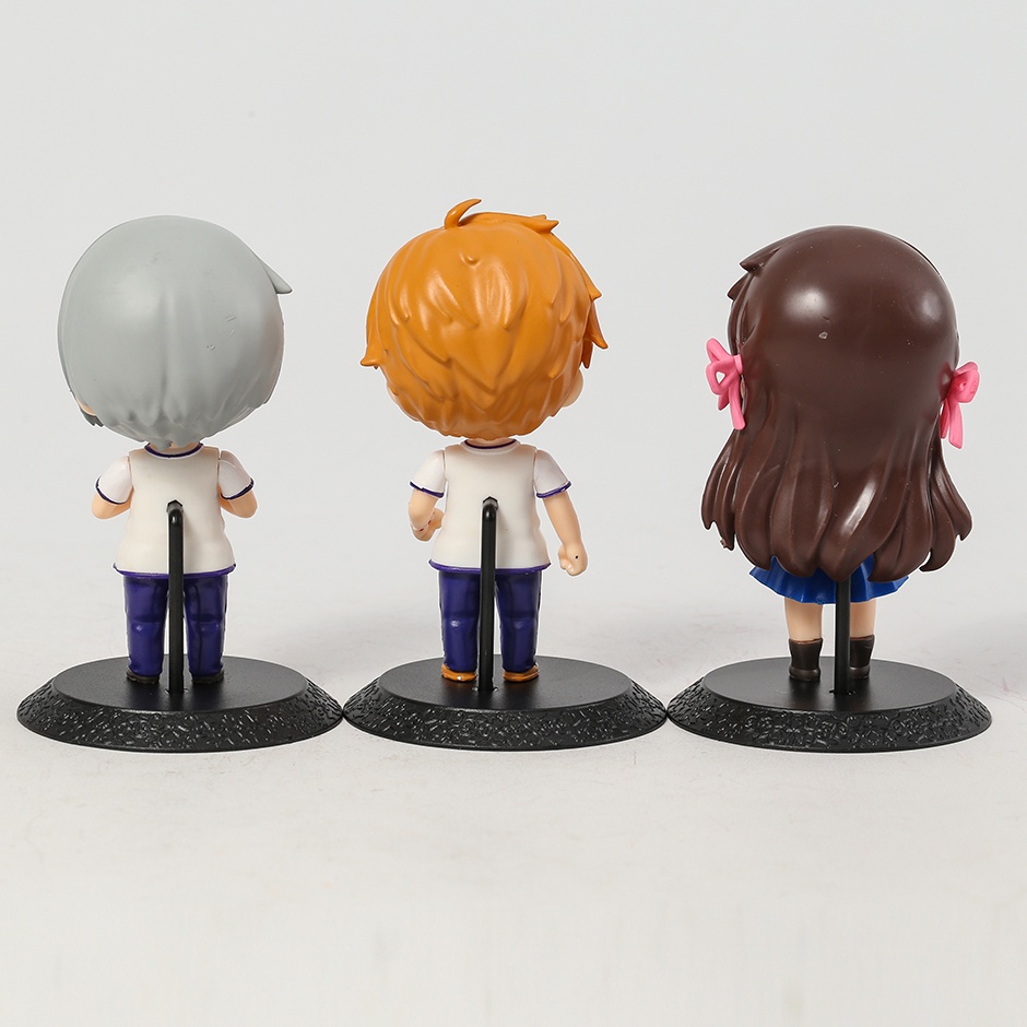 Figure Anime Fruit Basket Tohru Honda Kyo Sohma Sohma Yuki set 3 pcs