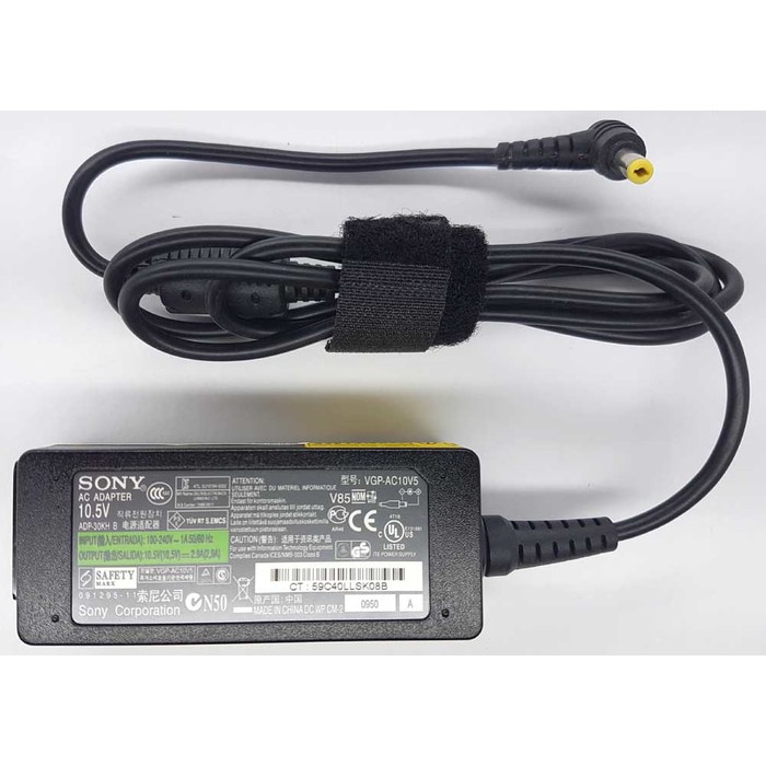 Adaptor Cocok Untuk  Sony Vaio 10.5V-2.9A SVD13218PGW SVD132A25W SVD11215CX