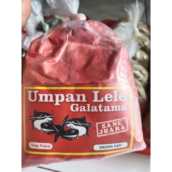 umpan pancing Galatama lele daging sapi