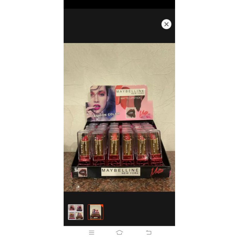 (Lusinan) Lipstik Batang Maybelline